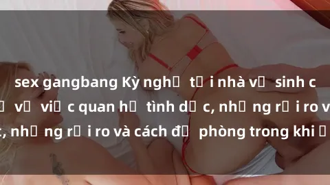 sex gangbang Kỳ nghỉ tại nhà vệ sinh công cộng: Thực hư về việc quan hệ tình dục, những rủi ro và cách đề phòng trong khi ở đây